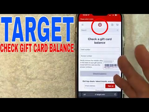 ¿Cómo consultar el saldo de la tarjeta de regalo Target?
